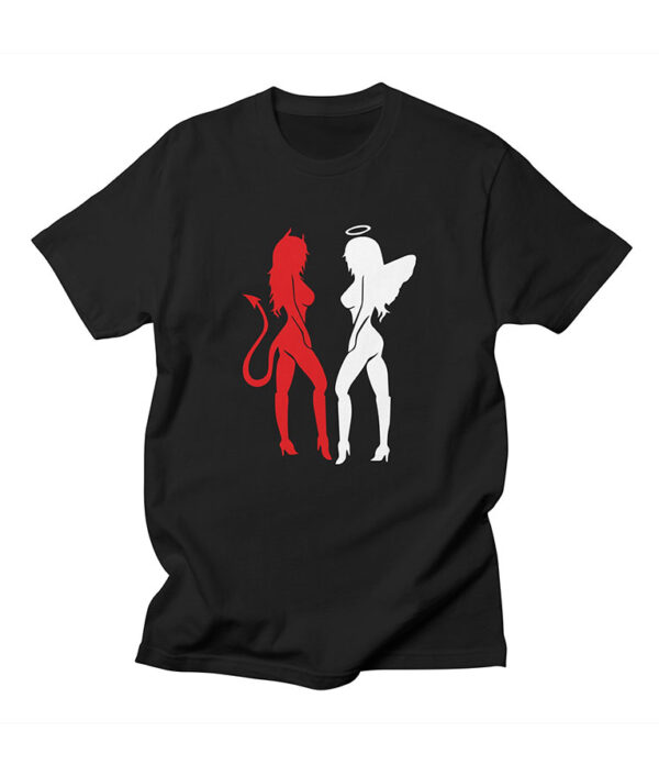 Gemini-Horoscope-Red-Devil-White-Angel-T-Shirt