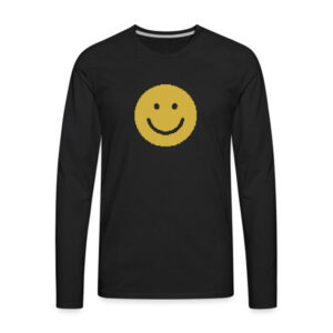 Yellow Smiley Face Long Sleeve Shirt