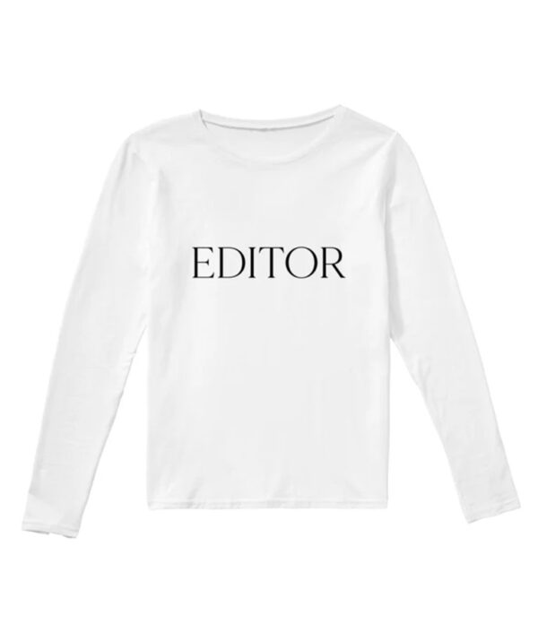 Kim Yumi Editor Long Sleeved T-Shirt