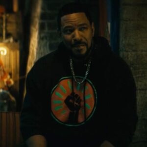 The Boys Series Laz Alonso Black Power Fist Hoodie