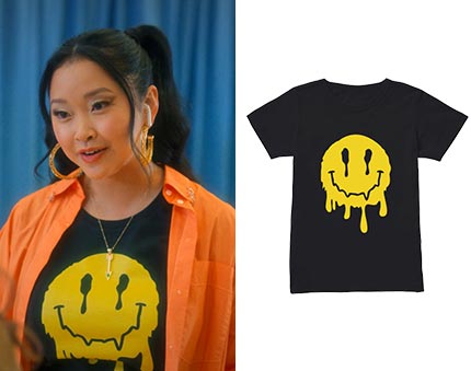 Boo Bitch Erika Vu Melting Smiley Face T-Shirt