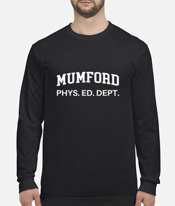 Eddie Brock Mumford PHYS. ED. DEPT. T-Shirt