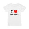 I Love Mexico Classic Womens T-Shirt