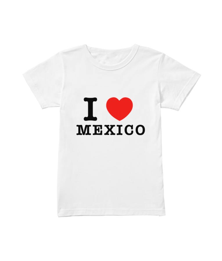 I Love Mexico Classic Womens T-Shirt