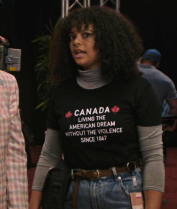 Lydia West The Pentaverate Reilly Clayton Canada Living The American Dream Without The Violence Since 1867 T-Shirt