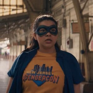 Ms. Marvel Kamala Khan New Jersey Avenger Con T-Shirt