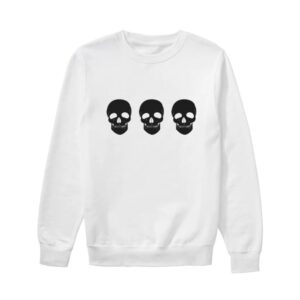 Skull Print Sweatshirt