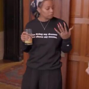 The Real Housewives Ultimate Girls Trip Eva Marcille I'M Living My Dreams Not Above My Means Sweatshirt