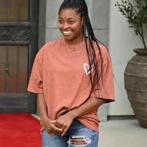 Adria Biles Claim to Fame Louise Heart T-Shirt