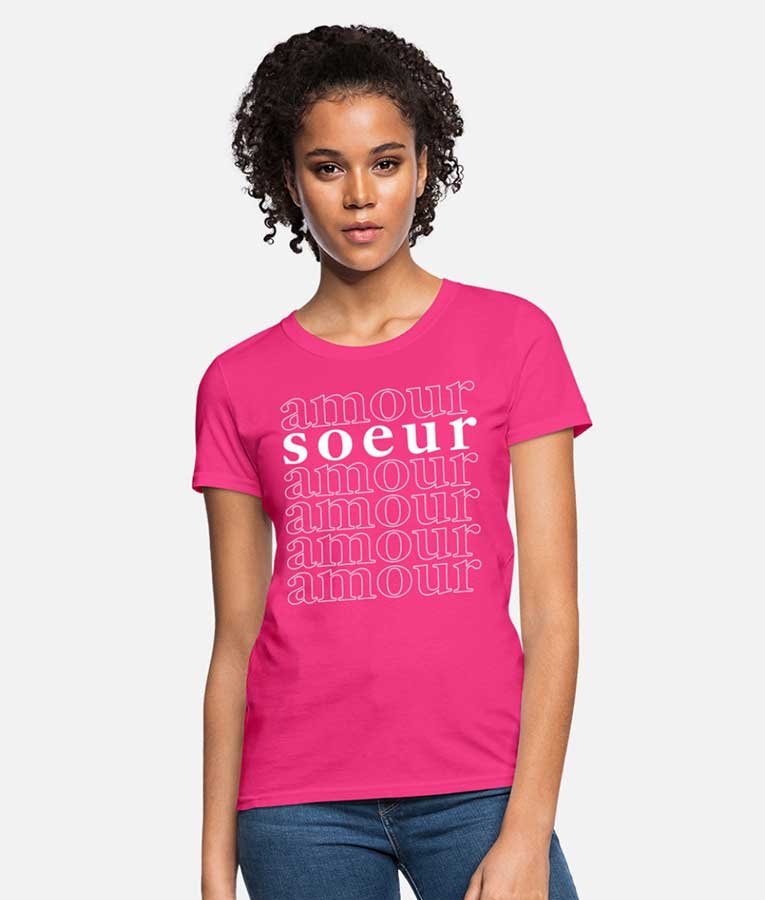 Amour Soeur T-Shirt - Image 4