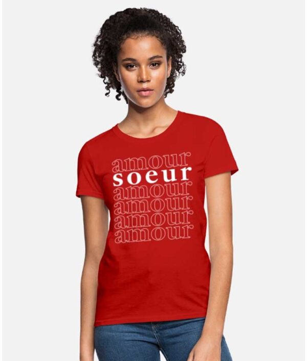 Amour Soeur Red T-Shirt
