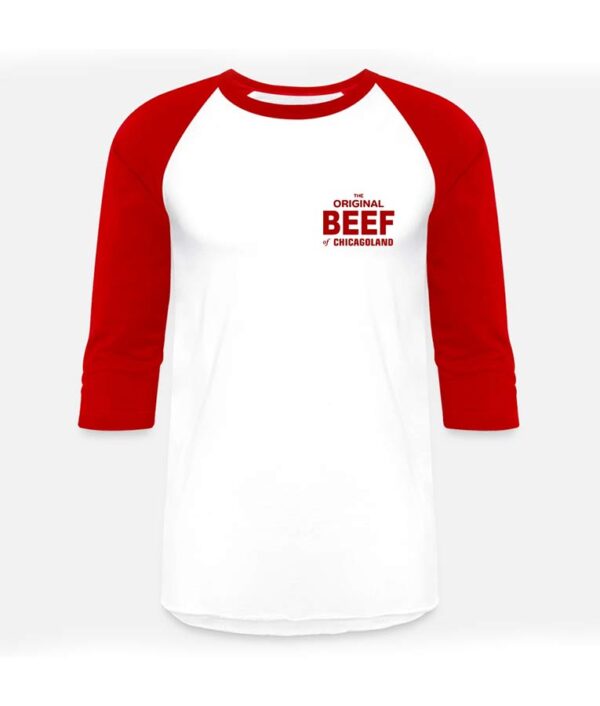 Ebon Moss-Bachrach The Original Beef of Chicagoland Unisex Baseball T-Shirt