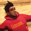 Entergalactic Jabari Closure Red Hoodie