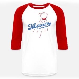 Heartbreak High Amerie Wadia Ayesha Madon Mercury in Retrograde Baseball T-Shirt