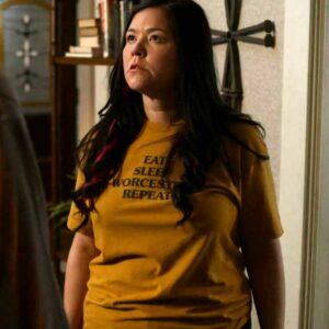 Kevin Can Fk Himself Patty O'Connor Eat Sleep Worcester Repeat T-Shirt