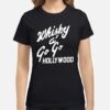 The Rookie Angela Lopez Whiskey A Go Go Hollywood Black T-Shirt