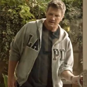The Rookie Season 5 John Nolan LAPD Zip Hoodie