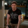 Topher Grace Home Economics Tom Writers Do It Literally T-Shirt