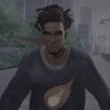 Entergalactic Jabari Flame Design Sweatshirt