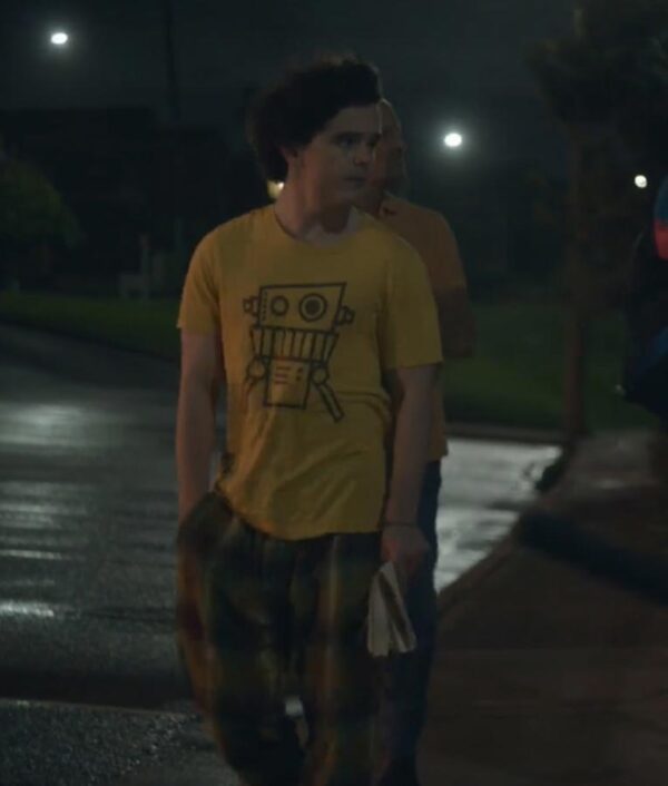 Gulliver McGrath Significant Others Ciaran Robot Yellow T-Shirt