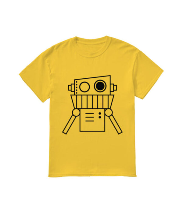 Robot Yellow T-Shirt