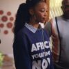 Khosi Ngema Blood & Water Fikile Bhele Africa Your Time Is Now Sweatshirt