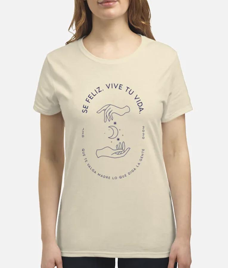 Lopez vs. Lopez Mayan Lopez Be happy. Live your life. T-Shirt