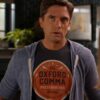 Topher Grace Home Economics Tom The Oxford Comma Preservation Society T-Shirt
