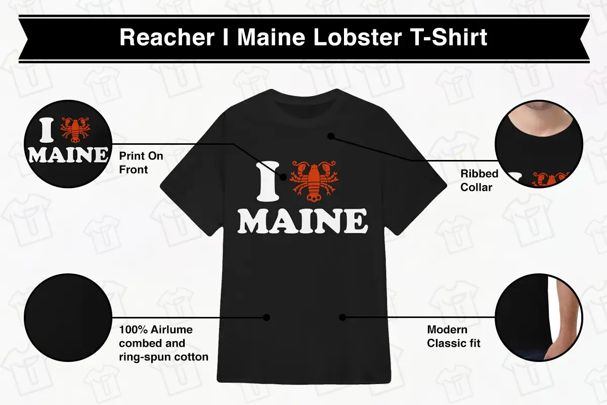 Reacher I Maine Lobster T-Shirt