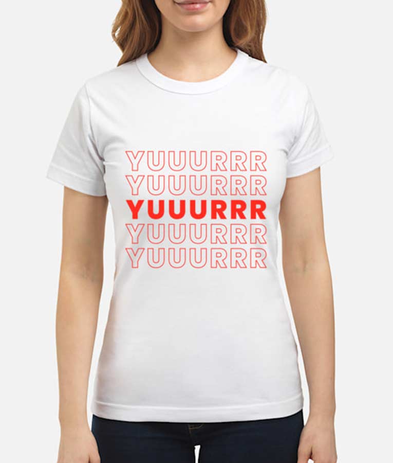 The Circle Season 5 Sam Carmona YUUURRR White T-Shirt