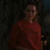 The L Word Generation Q Tess Van De Berg J'aime Rodarte Sweatshirt