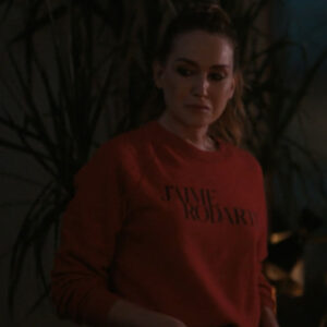 The L Word Generation Q Tess Van De Berg J'aime Rodarte Sweatshirt