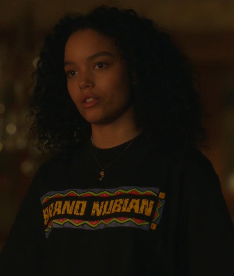 Whitney Peak Gossip Girl Zoya Lott Brand Nubian T-Shirt