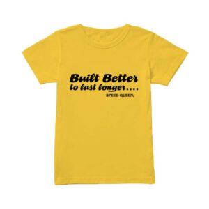 American Model Bella Hadid Built Better to Last Longer Speed Queen T-Shirt
