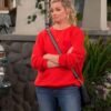 Beth Behrs The Neighborhood Gemma Johnson Red Heart Sweatshirt
