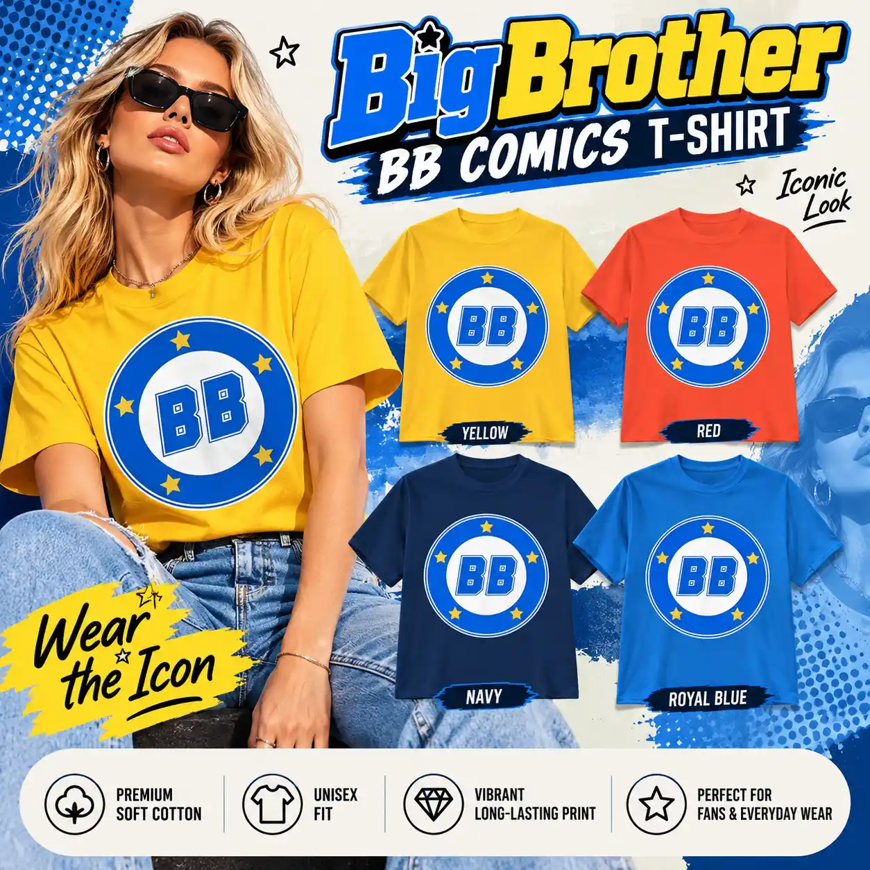 Big Brother Comic T-Shirt