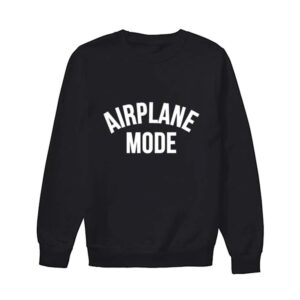 Christina on the Coast Christina Hall Airplane Mode Black Sweatshirt