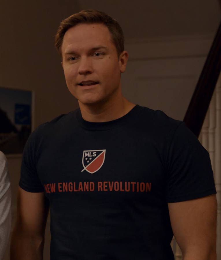 Scott Porter Ginny & Georgia Mayor Paul Randolph New England Revolution T-Shirt