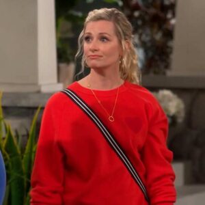 The Neighborhood Gemma Johnson Red Heart Sweatshirt