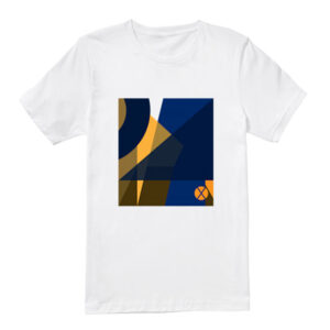 Armani Jackson Wolf Pack Everett Lang Square Design White T-Shirt