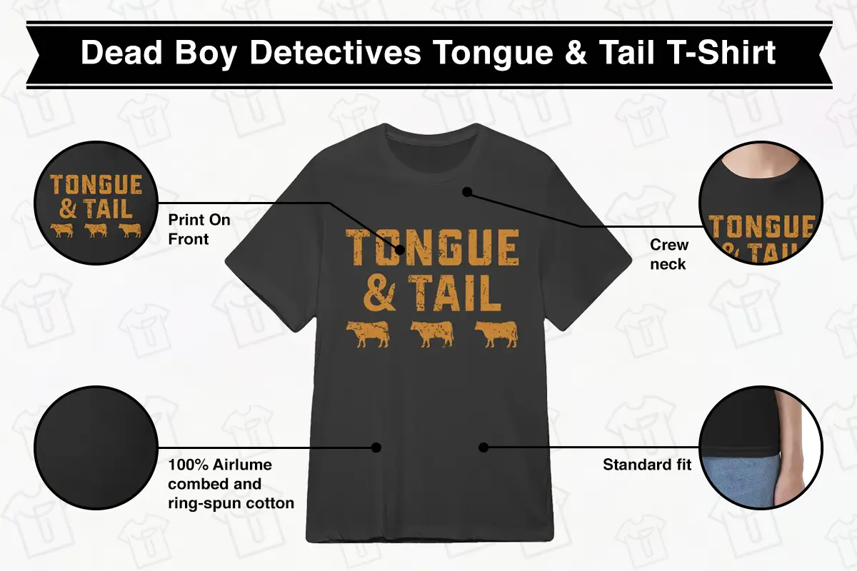 Dead Boy Detectives Crystal Palace Tongue & Tail T-Shirt