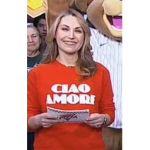 Good Morning America February 14 2023 Lori Bergamotto Ciao Amore Sweatshirt