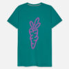 Lex Lumpkin The Watchful Eye Elliott Carrot Print T-Shirt