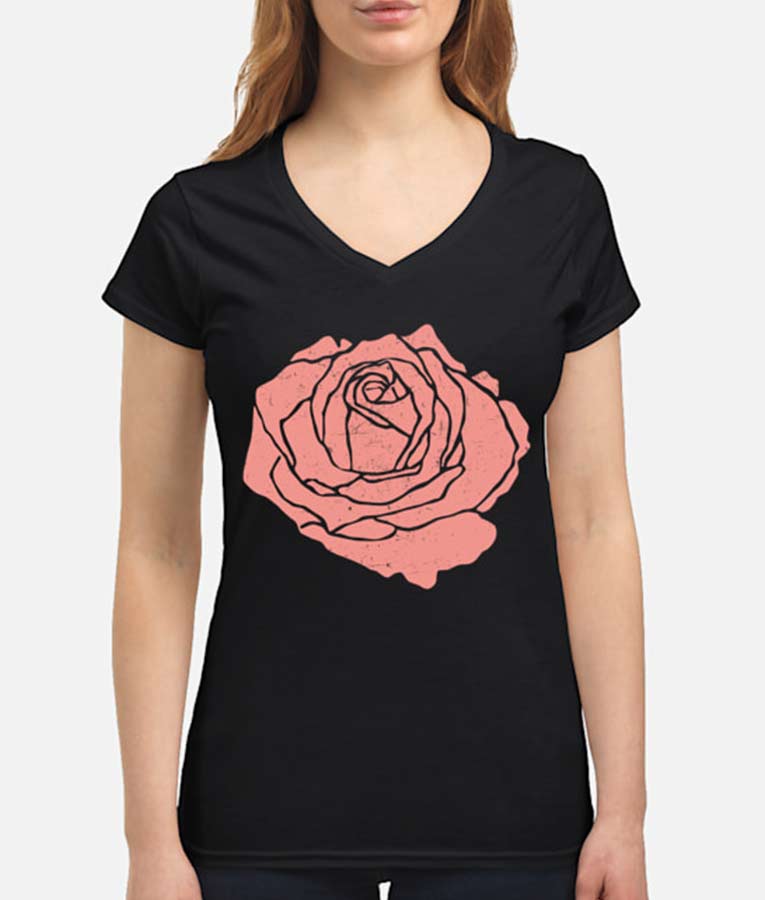 The Equalizer Viola Marsette Rose Flower T-Shirt - CreativeTDesign