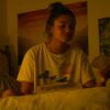 Madison-Bailey-Outer-Banks-Season-3-Kiara-Carrera-Wave-Lines-With-Sun-T-Shirt