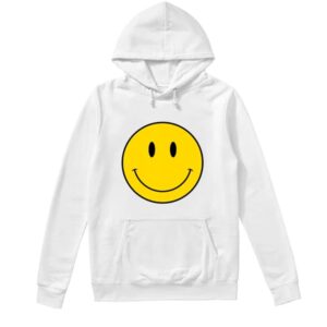 Rick Glassman Not Dead Yet Edward Smile Emoji White Hoodie