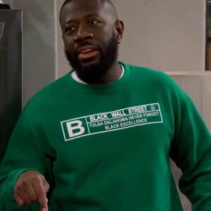 Sheaun McKinney The Neighborhood Malcolm Butler Black Wall Street Sweatshirt