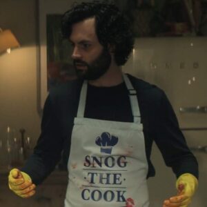 You Season 4 Joe Goldberg Snog The Cook Apron