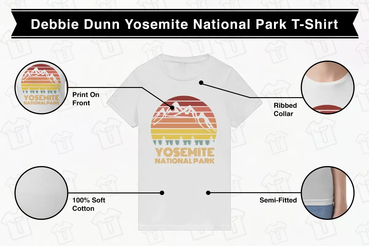 Your Place or Mine Debbie Dunn Yosemite National Park T-Shirt
