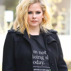 Avril Lavigne I'M Not Doing Shit Today Mission Accomplished T-Shirt